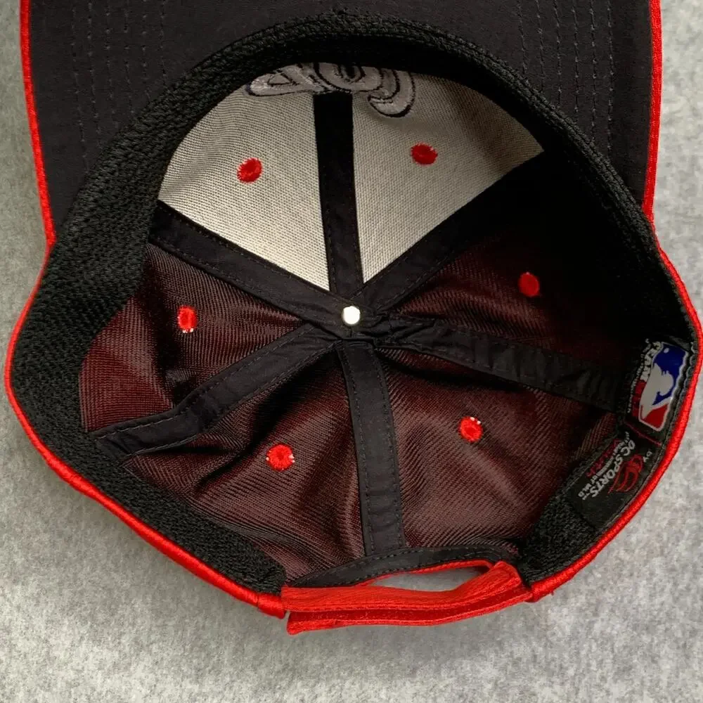 Washington Nationals Hat Cap Youth Red Strap Back Team MLB OC Sports Embroidered